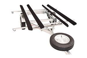 MicroSport™ LowBed™ 2 Kayak Trailer Package (2 Sets Bunks & Spare Tire)